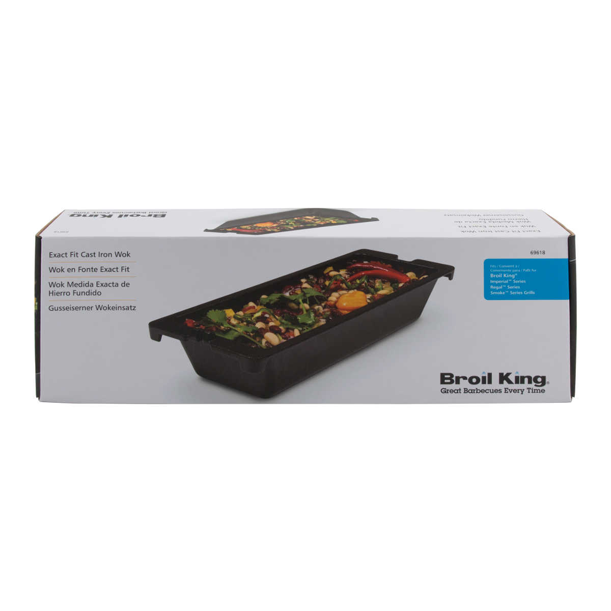 Broil King Regal & Imperial Gusseiserner Wokeinsatz Verpackung