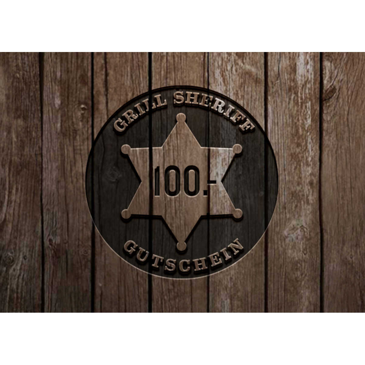 Grill Sheriff Geschenkgutschein | Individueller Betrag