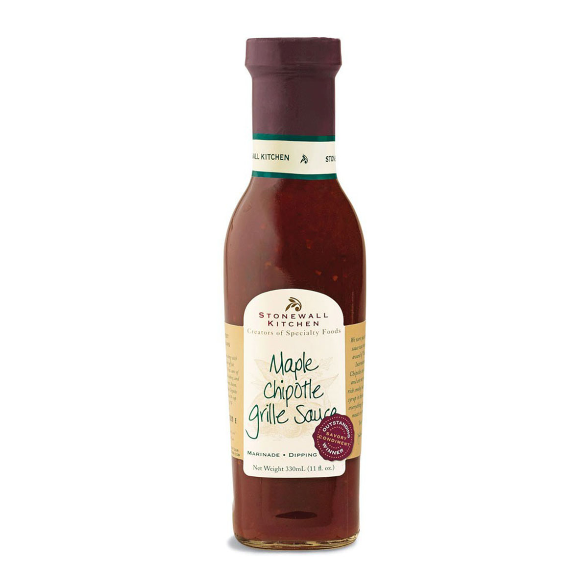 Stonewall Kitchen Grill Sauce-Maple Chipotle | 330 ml