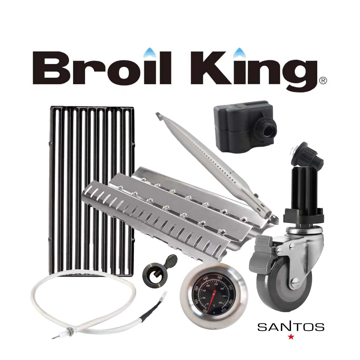 Broil King Gussrost für Signet/ Crown - 2 Stück