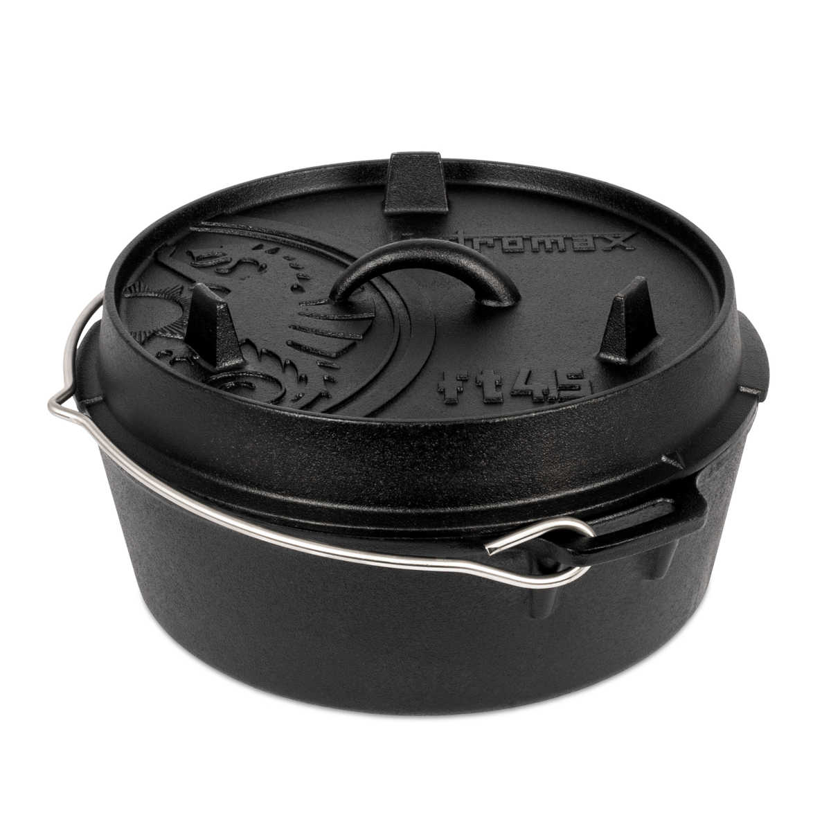 Petromax Feuertopf ft4.5-t Dutch Oven mit planem Boden