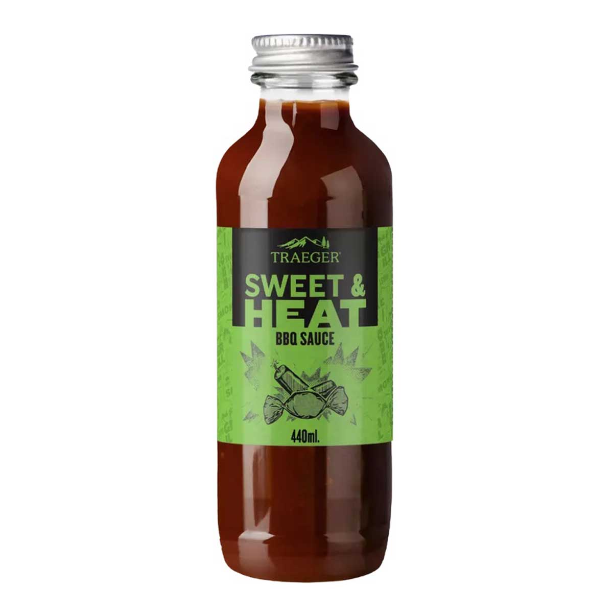 Traeger Sweet & Heat BBQ Sauce 440 ml | SAU070