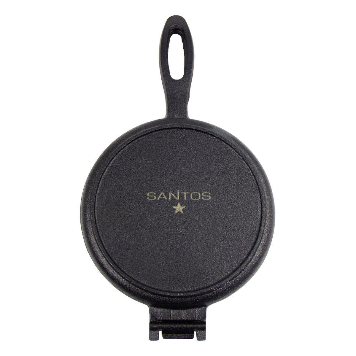 SANTOS XL Gusseisen Waffeleisen, Rund, Gusseisen, Ø 16,5 cm