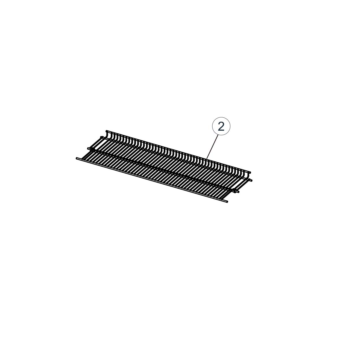 SANTOS Warmhalterost für SANTOS S-418 und S-401