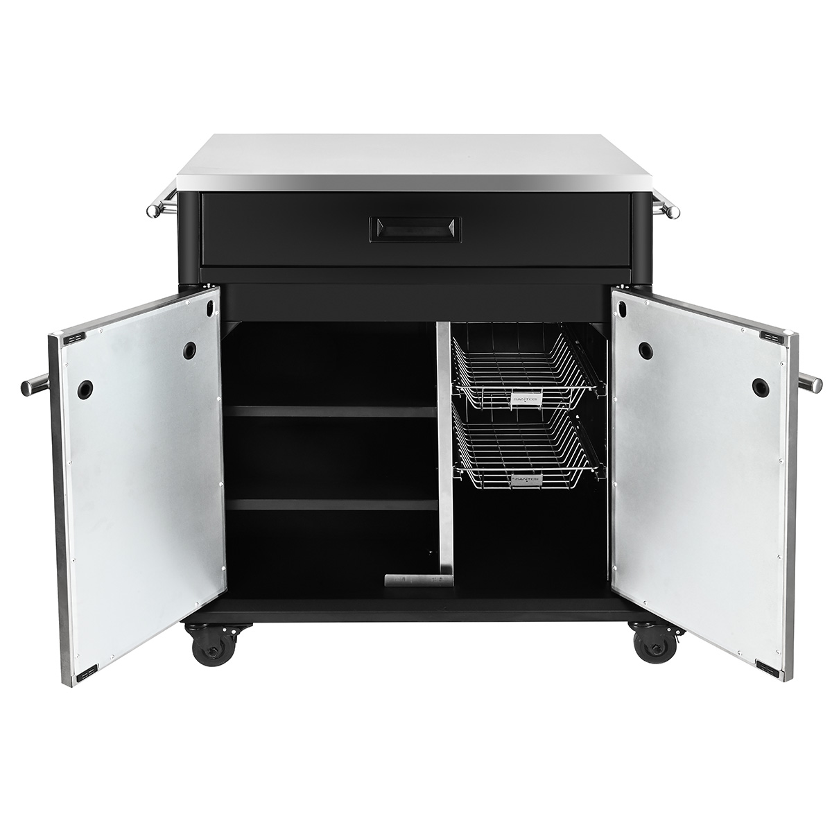 SANTOS S-BBQ-Cart inkl. Tür All Black